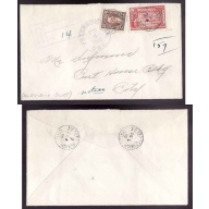 Canada-cover #13904-10c+2c drop reg'd-Peterborough Cty-Peterborough,Ont