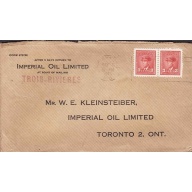 Canada-#9656 - 3c(2) KGVI war - Trois Rivieres , PQ - May 5 1943 - 6c franking