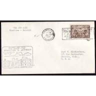 Canada-cover #13217-5c-AAMC 2945f-first flight Hamilton to Detroit-Jul 15 1929
