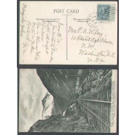 Canada-cover #5824-1c-Dawson City, Canada-Jun 26 1910-Yukon-White Pass