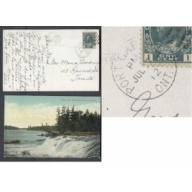 Canada-cover #4265-1c Admiral-Muskoka Dist-Port Garling( mispelled-"G"