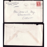 Canada-cover #12310c-3c mufti-Middlesex cnty-"ENLIST NOW" slogan-rough