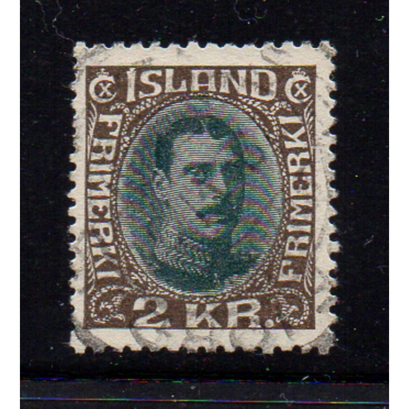 Iceland Sc 86-91 1911 Sigurdsson stamp set used