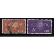 Ireland Sc 175-176 1960 Europa stamp set used