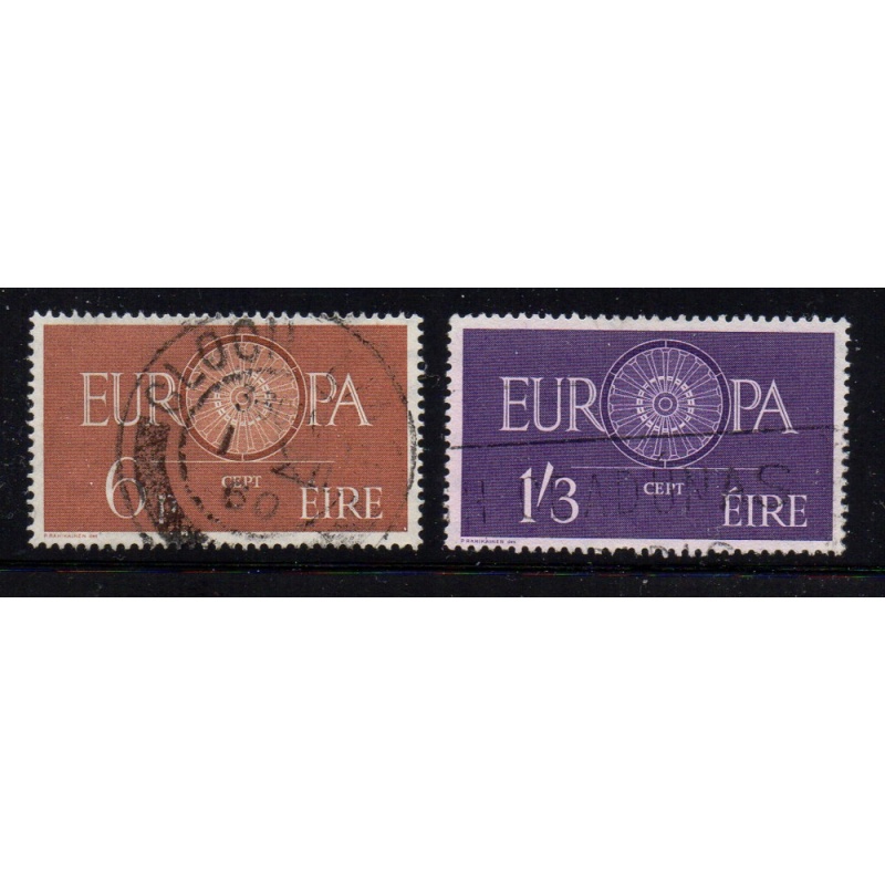 Ireland Sc 175-176 1960 Europa stamp set used