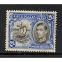 Grenada Sc 140a 1941 2/ G VI & ship stamp stamp mint