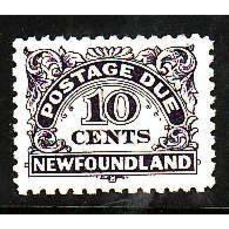 Newfoundland-Sc#J6- id7-unused NH 10c Postage Due-1939-
