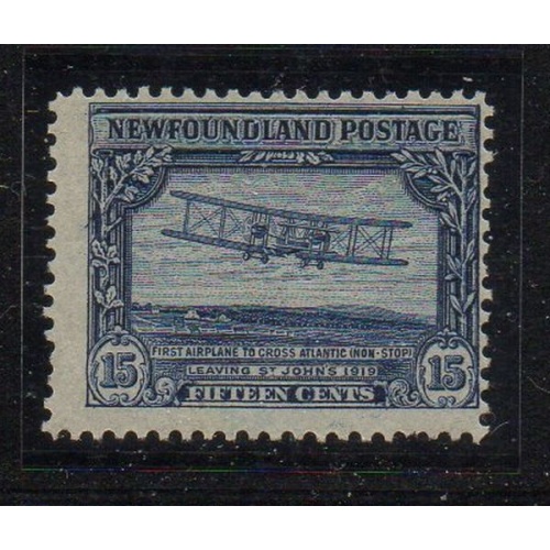 Newfoundland Sc 156 1926 15c Trans Atlantic Flight stamp mint