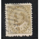 Canada Sc 92 1903 7c olive bistre Edward VII stamp used