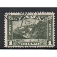 Canada Sc 177 1930 $1 Mt Edith Cavell stamp used