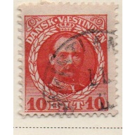Danish West Indies Sc 44 1908 10 bit Frederik VIII stamp used