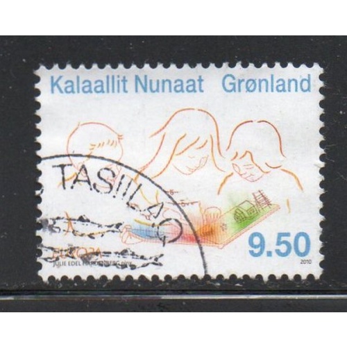 Greenland Sc 564 2010 9.5 kr Europa stamp used