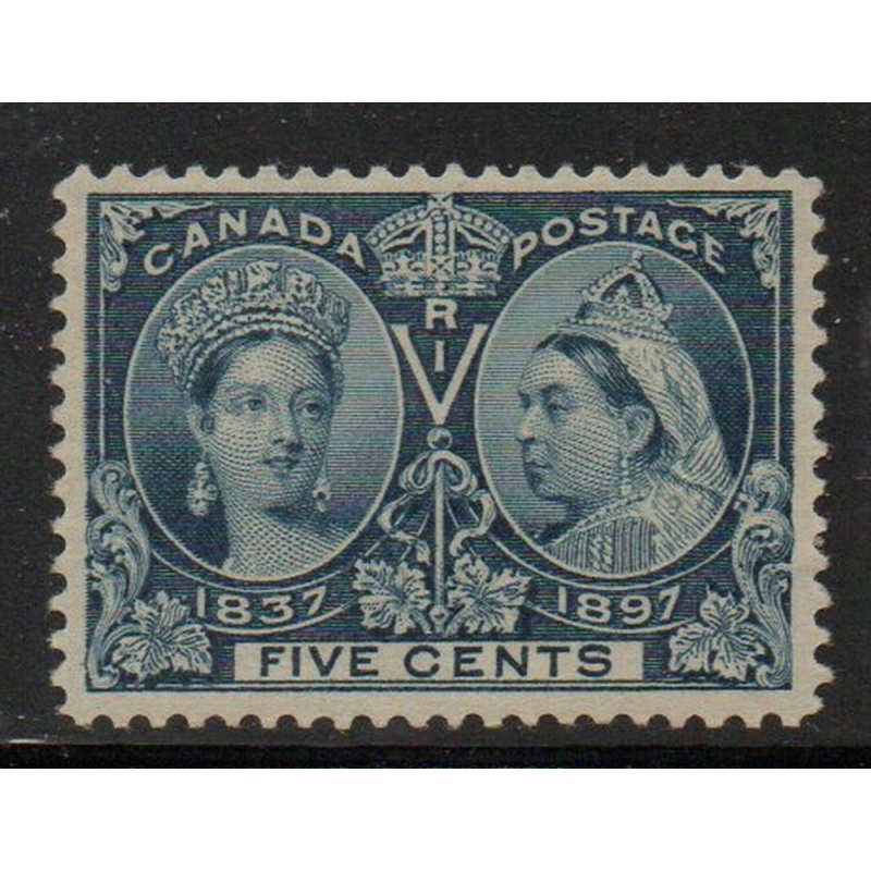Canada Sc 54 1897 5c Victoria Jubilee stamp mint
