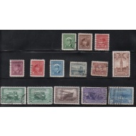 Canada Sc 249-292 1942 George VI War stamp set used