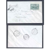 Canada-cover #9747-14c Tank registered-Capreol & Armstrong SW / RPO[ O56