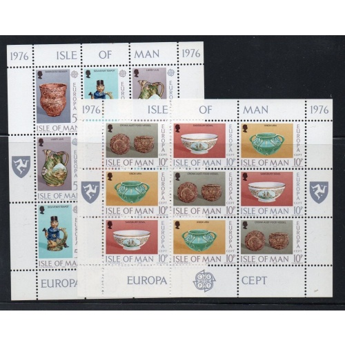 Isle of Man Sc 86-91 1976 Europa stamp  sheet mint NH