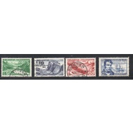 Switzerland Sc B57-60 1931 Pro Juventute views stamp set used