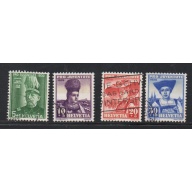 Switzerland Sc B96-99 1939 Pro Juventute Girls stamp set used