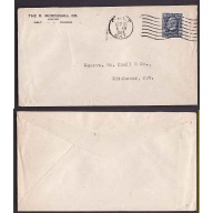 Canada-#9587 - 5c KGV medallion-Waterloo County-Galt,Ont-Sep 21 1934-