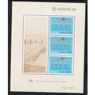 Portugal  Azores Sc 344a 1984 Europa stamp sheet mint NH