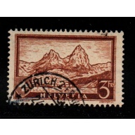 Switzerland Sc 209 1931 3 Fr The Mythen stamp used