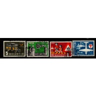 Switzerland Sc 355-358 1956 Various Anniversaries stamp set used