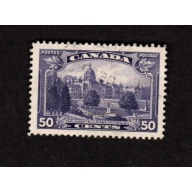 CANADA USED 50 CENT DULL VIOLET PARLIAMENT VICTORIA SCOTT # 226 VF