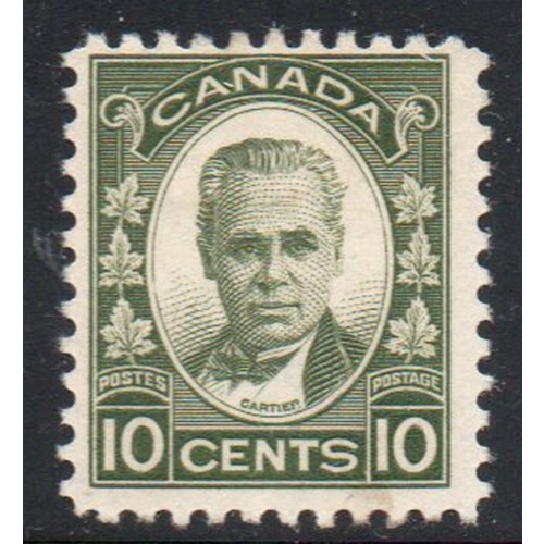 Canada Sc  190 1931 10 c Cartier stamp mint