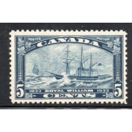 Canada Sc 204 1933 5c Royal William Steamship stamp mint