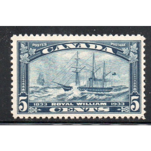 Canada Sc 204 1933 5c Royal William Steamship stamp mint
