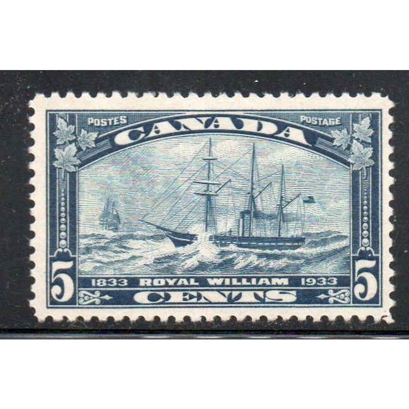Canada Sc 204 1933 5c Royal William Steamship stamp mint