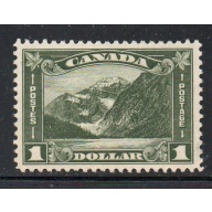 Canada Sc 177 1930 $1 Mt Edith Cavell stamp mint NH
