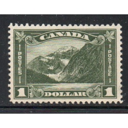 Canada Sc 177 1930 $1 Mt Edith Cavell stamp mint NH