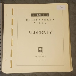 Alderney used Schaubek Hingeless Album Pages to 2006