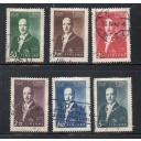 Finland Sc 233-238 1941 President Ryti stamp set used