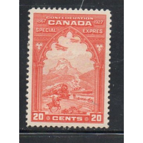 Canada Sc E3 1927 20 cent special delivery stamp mint