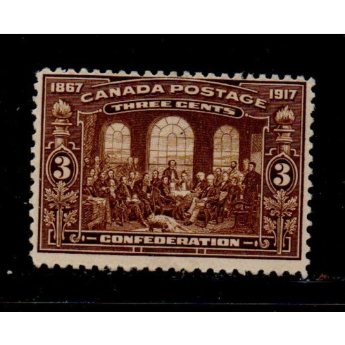Canada Sc 135 1917 3c Fathers of Confederation stamp mint