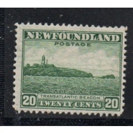 Newfoundland Sc 196 1932 20c gray green Beacon Cape Race stamp mint