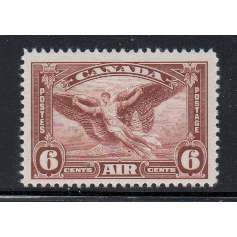 Canada Sc C5 1935 6c Daedulus in Flight airmail stamp mint NH