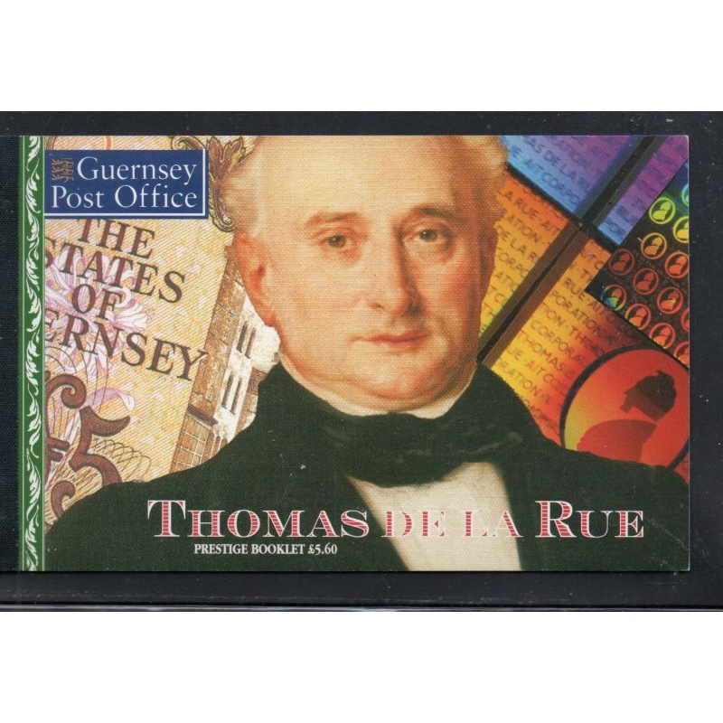 Guernsey Sc 520a-524a 1993 de la Rue stamp booklet  mint NH