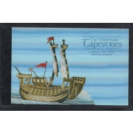 Guernsey Sc 618a//624b  1998 Millennium Tapestries stamp booklet mint NH