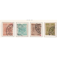 Estonia Sc 1-4  1918-1919 1st stamp set used