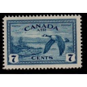 Canada Sc C9 1946 7c  Canada Goose in Flight airmail stamp mint NH