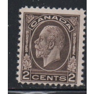 Canada Sc 196 1932  2 c brown G V medallion issue stamp mint NH
