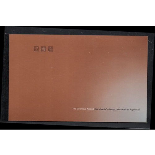 Great Britain Sc BK 163 1998  The Definitive Portrait Prestige stamp booklet mint NH