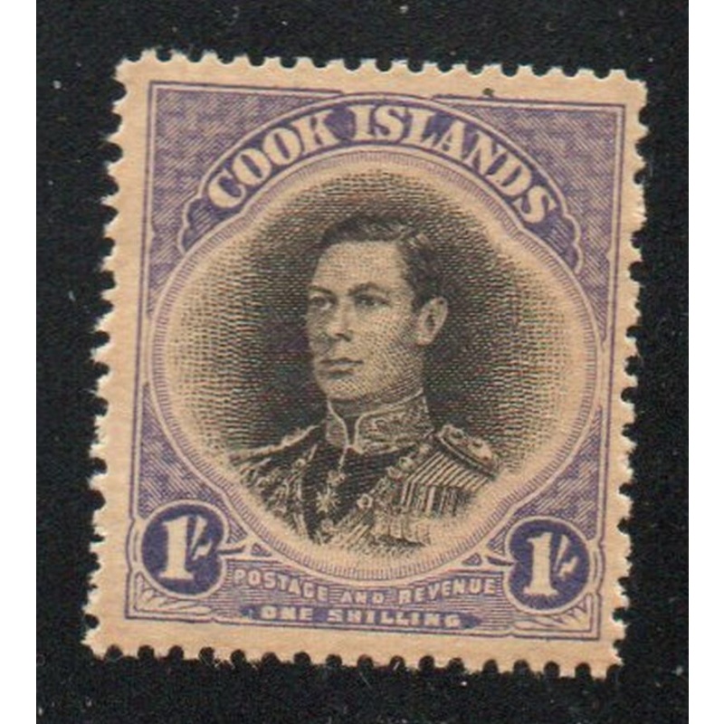 Cook Islands Sc 112 1938 1/ George VI stamp mint