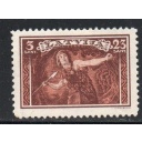 Latvia Sc B84 1932 Lacplesis with Spear semi-postal  stamp used
