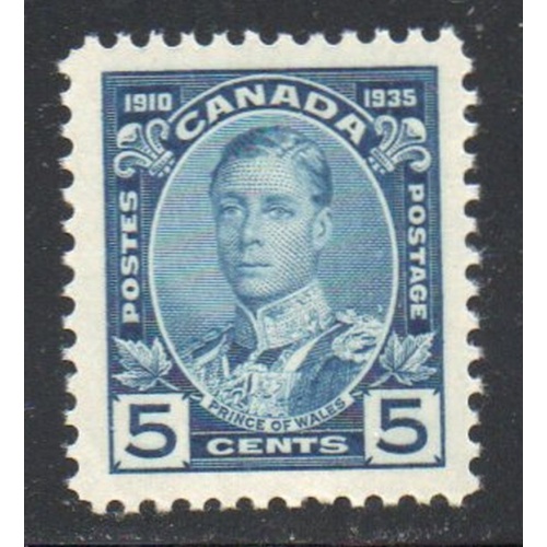 Canada Sc 214 1935 5 c Prince of Wales stamp mint NH