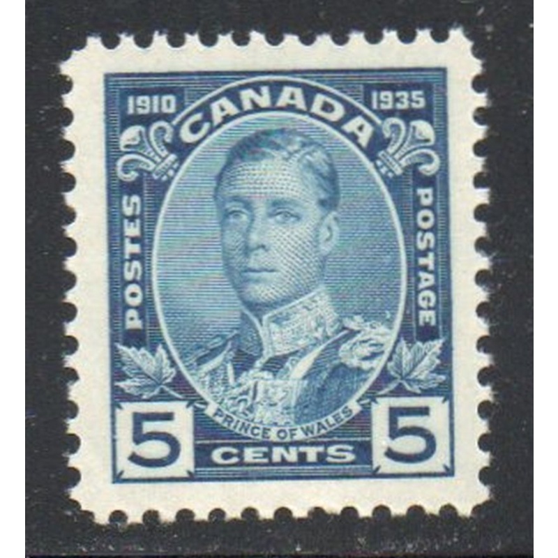 Canada Sc 214 1935 5 c Prince of Wales stamp mint NH
