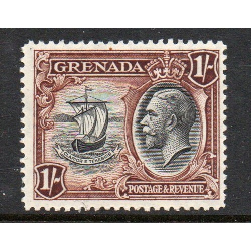 Grenada Sc 121 1934 1/ George V & Seal of Colony stamp mint